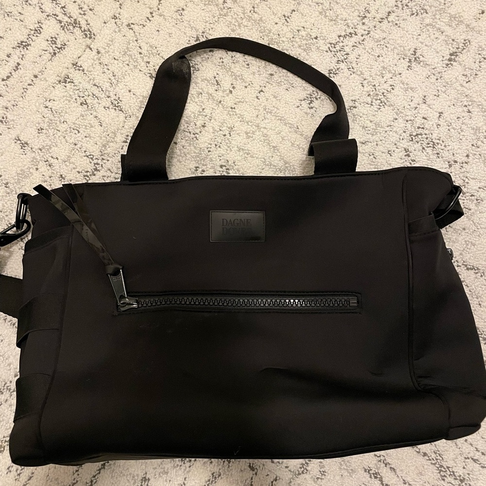 Dagne Dover large black diaper bag
